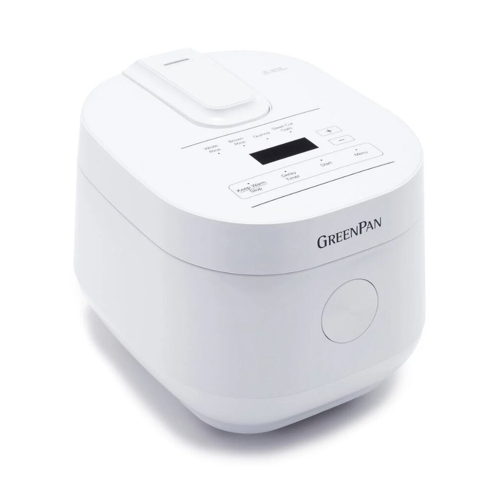 NEW GreenPan Bistro 8-Cup Traditional Rice Cooker | White#Pot1*